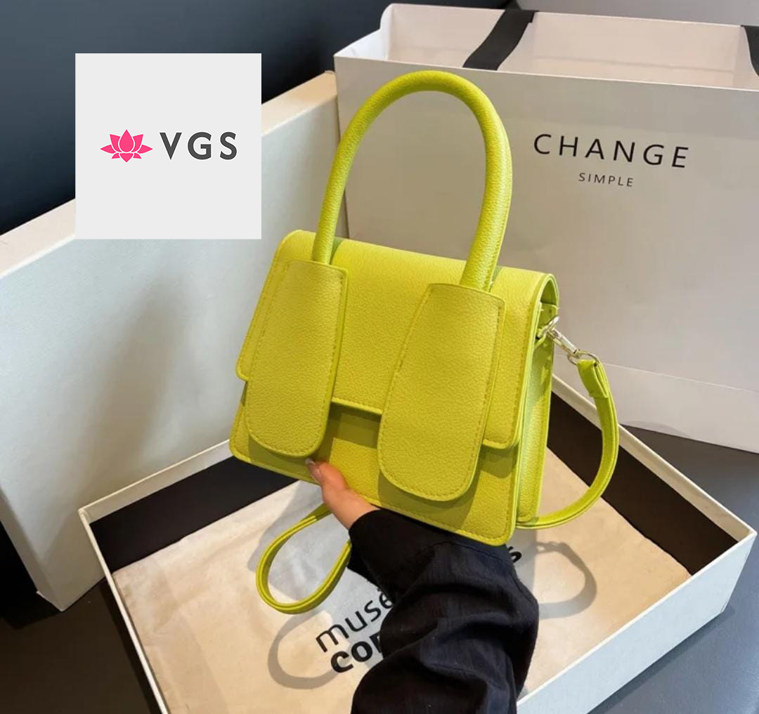 Mini Structured Top Handle Bag with Crossbody Strap
