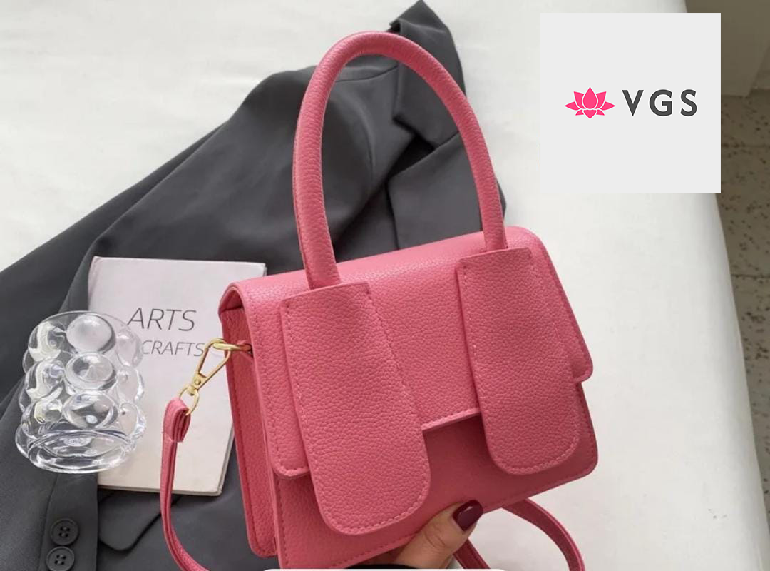 Mini Structured Top Handle Bag with Crossbody Strap