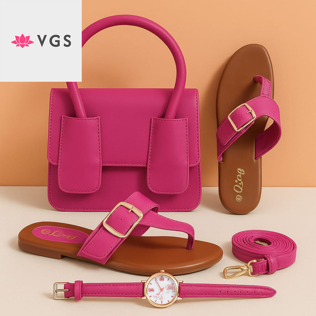 Handbag & Sandals Matching Set with Accessories VGS-0H0D23